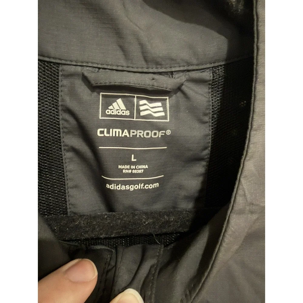 Newcastle‎ Adidas Golf Mens Climaproof Short Sleeve Quarter Zip Size Large
